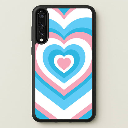 Trans Pride Heart  - Pride Phone Case for Huawei P20 Pro