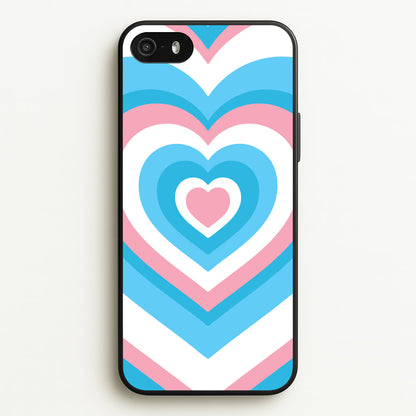 Trans Pride Heart  - Pride Phone Case for iPhone 5 / 5s / SE 2016