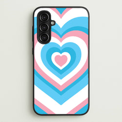 Trans Pride Heart  - Pride Phone Case for Galaxy A16