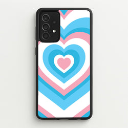 Trans Pride Heart  - Pride Phone Case for Galaxy A52 / A52s