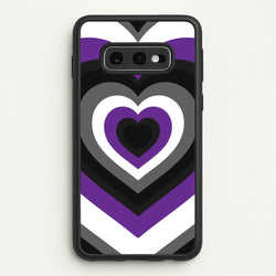 Asexual Pride Heart  - Pride Phone Case for Galaxy S10e