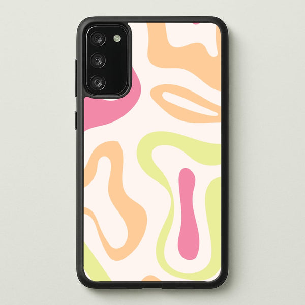 Pastel Shades Psychedelic Pattern  - Psychedelic Phone Case for Galaxy A41