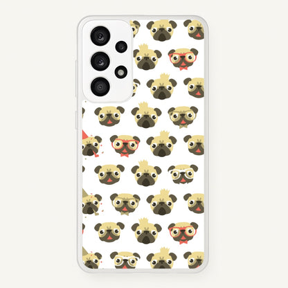 Pug Life - Pug Pattern  -  Phone Case for Galaxy A33