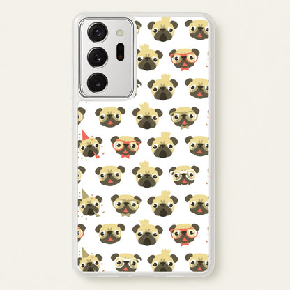 Pug Life - Pug Pattern  -  Phone Case for Galaxy Note 20 Ultra