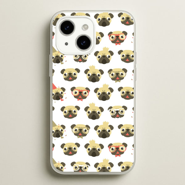 Pug Life - Pug Pattern  -  Phone Case for iPhone 14
