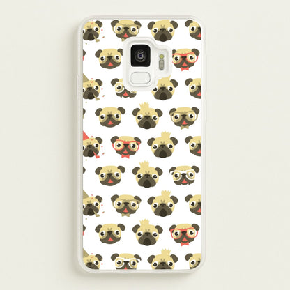 Pug Life - Pug Pattern  -  Phone Case for Galaxy S9