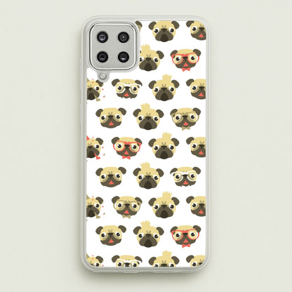 Pug Life - Pug Pattern  -  Phone Case for Galaxy A12