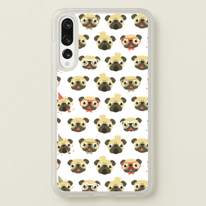 Pug Life - Pug Pattern  -  Phone Case for Huawei P20 Pro
