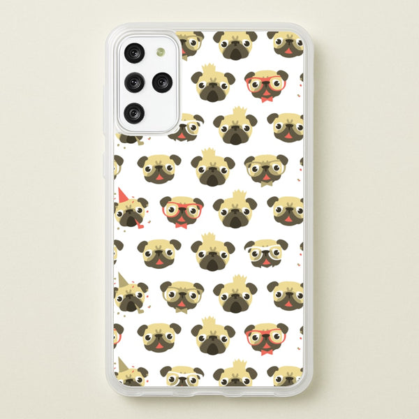 Pug Life - Pug Pattern  -  Phone Case for Galaxy S20 Plus