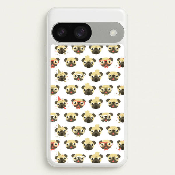 Pug Life - Pug Pattern  -  Phone Case for Google Pixel 9 / 9 Pro