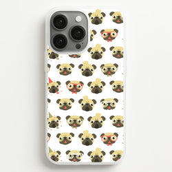 Pug Life - Pug Pattern  -  Phone Case for iPhone 13 Pro Max