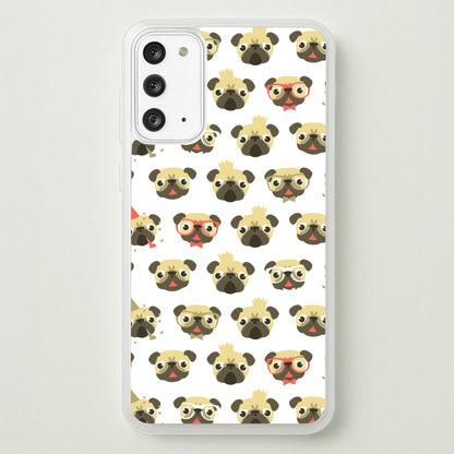 Pug Life - Pug Pattern  -  Phone Case for Galaxy Note 20