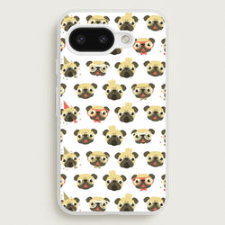 Pug Life - Pug Pattern  -  Phone Case for Google Pixel 9a