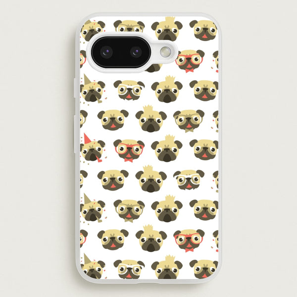 Pug Life - Pug Pattern  -  Phone Case for Google Pixel 9a