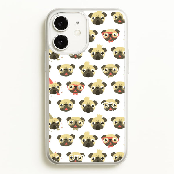 Pug Life - Pug Pattern  -  Phone Case for iPhone 11