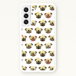Pug Life - Pug Pattern  -  Phone Case for Galaxy S22 Plus