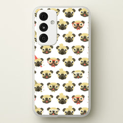 Pug Life - Pug Pattern  -  Phone Case for Galaxy A35