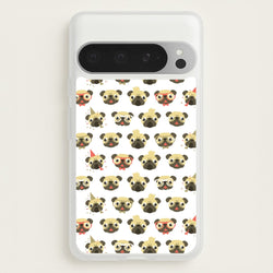 Pug Life - Pug Pattern  -  Phone Case for Google Pixel 9 Pro XL