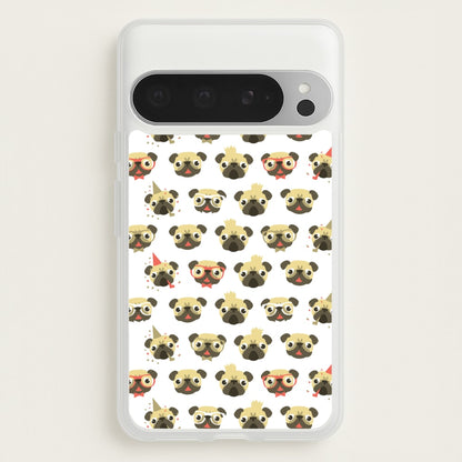 Pug Life - Pug Pattern  -  Phone Case for Google Pixel 9 Pro XL