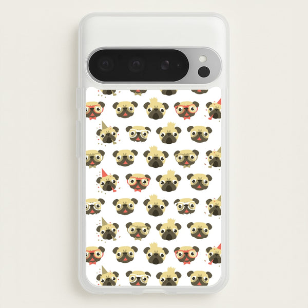 Pug Life - Pug Pattern  -  Phone Case for Google Pixel 9 Pro XL