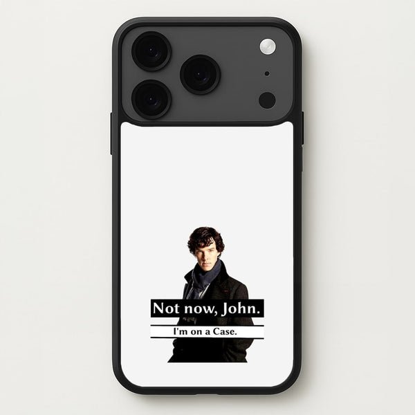 I'm on a Case Holmes Pun Phone Case for iPhone 17 Pro