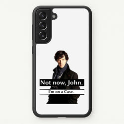 I'm on a Case Holmes Pun  - Sherlock Phone Case for Galaxy S21 Plus