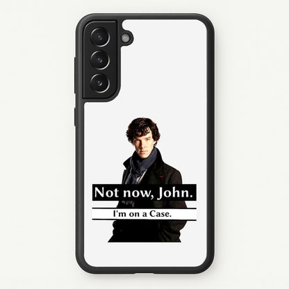 I'm on a Case Holmes Pun  - Sherlock Phone Case for Galaxy S22 Plus