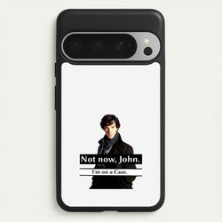 I'm on a Case Holmes Pun  - Sherlock Phone Case for Google Pixel 9 Pro XL