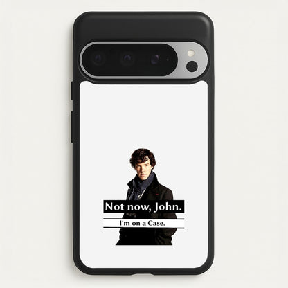 I'm on a Case Holmes Pun  - Sherlock Phone Case for Google Pixel 9 Pro XL
