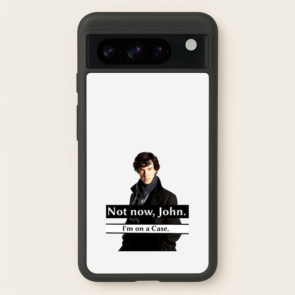 I'm on a Case Holmes Pun  - Sherlock Phone Case for Google Pixel 8 Pro