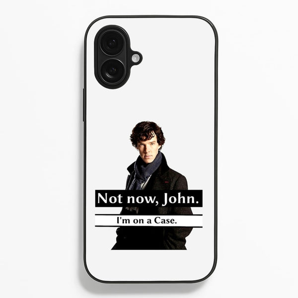 I'm on a Case Holmes Pun  - Sherlock Phone Case for iPhone 16 Plus