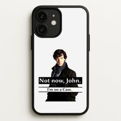 I'm on a Case Holmes Pun  - Sherlock Phone Case for iPhone 11