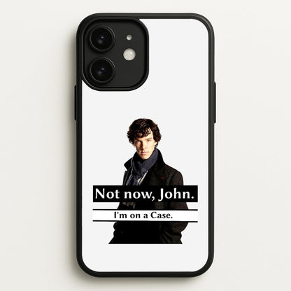 I'm on a Case Holmes Pun  - Sherlock Phone Case for iPhone 11