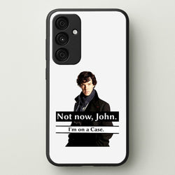 I'm on a Case Holmes Pun  - Sherlock Phone Case for Galaxy A55