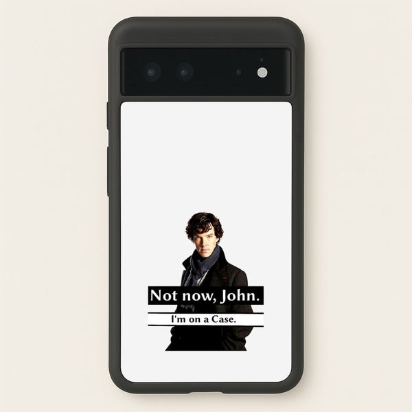 I'm on a Case Holmes Pun  - Sherlock Phone Case for Google Pixel 6