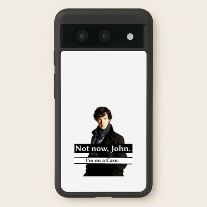 I'm on a Case Holmes Pun  - Sherlock Phone Case for Google Pixel 8a