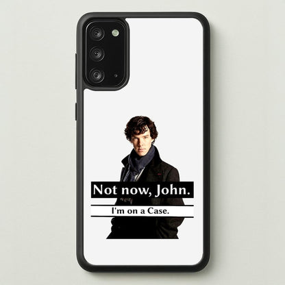 I'm on a Case Holmes Pun  - Sherlock Phone Case for Galaxy Note 20