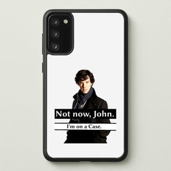 I'm on a Case Holmes Pun  - Sherlock Phone Case for Galaxy S20FE