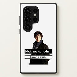 I'm on a Case Holmes Pun  - Sherlock Phone Case for Galaxy S24 Ultra
