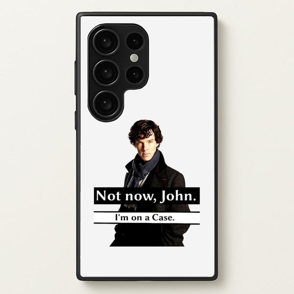 I'm on a Case Holmes Pun  - Sherlock Phone Case for Galaxy S24 Ultra