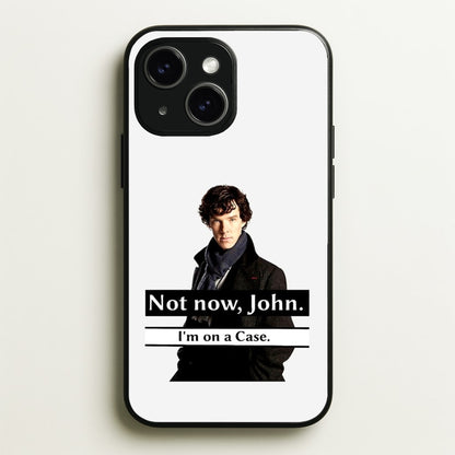 I'm on a Case Holmes Pun  - Sherlock Phone Case for iPhone 15