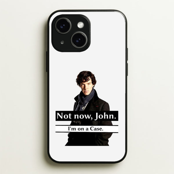 I'm on a Case Holmes Pun  - Sherlock Phone Case for iPhone 15