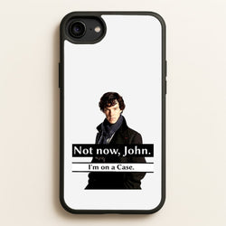 I'm on a Case Holmes Pun  - Sherlock Phone Case for iPhone 6 / 7 / 8 / SE