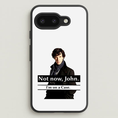 I'm on a Case Holmes Pun  - Sherlock Phone Case for Google Pixel 9a
