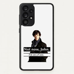 I'm on a Case Holmes Pun  - Sherlock Phone Case for Galaxy A33
