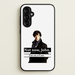I'm on a Case Holmes Pun  - Sherlock Phone Case for Galaxy A54