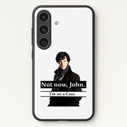 I'm on a Case Holmes Pun  - Sherlock Phone Case for Galaxy S25 Plus