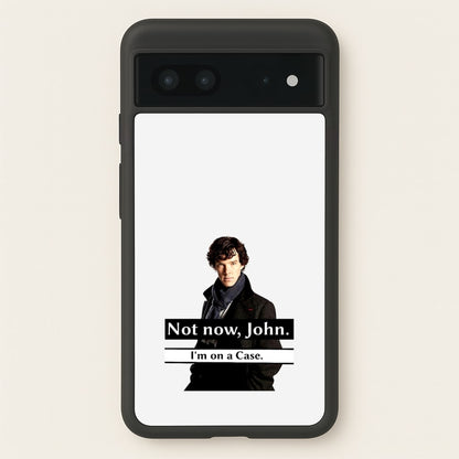 I'm on a Case Holmes Pun  - Sherlock Phone Case for Google Pixel 7