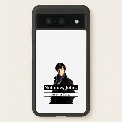 I'm on a Case Holmes Pun  - Sherlock Phone Case for Google Pixel 8