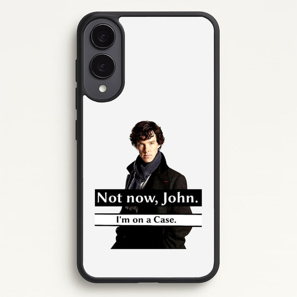 I'm on a Case Holmes Pun  - Sherlock Phone Case for Galaxy S25 Edge